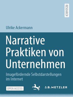 cover image of Narrative Praktiken von Unternehmen